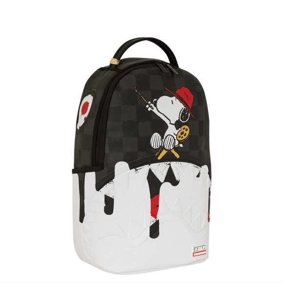 NWT Limited Edition Snoopy Peanuts Sprayground Backpack  Rae Black White - Picture 9 of 11
